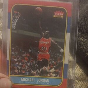 Fleer Michael Jordan Basketball Card
